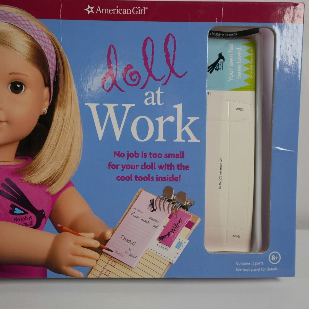 American Girl‎ Doll at Work Activity Book Craft Set Girls Career Toy